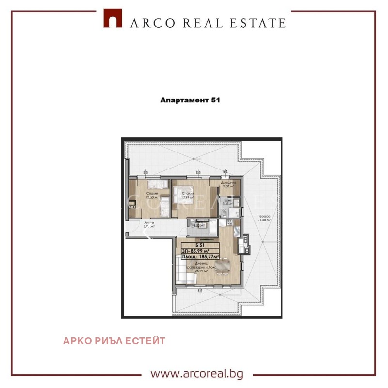 Продава 3-СТАЕН, гр. София, Овча купел
