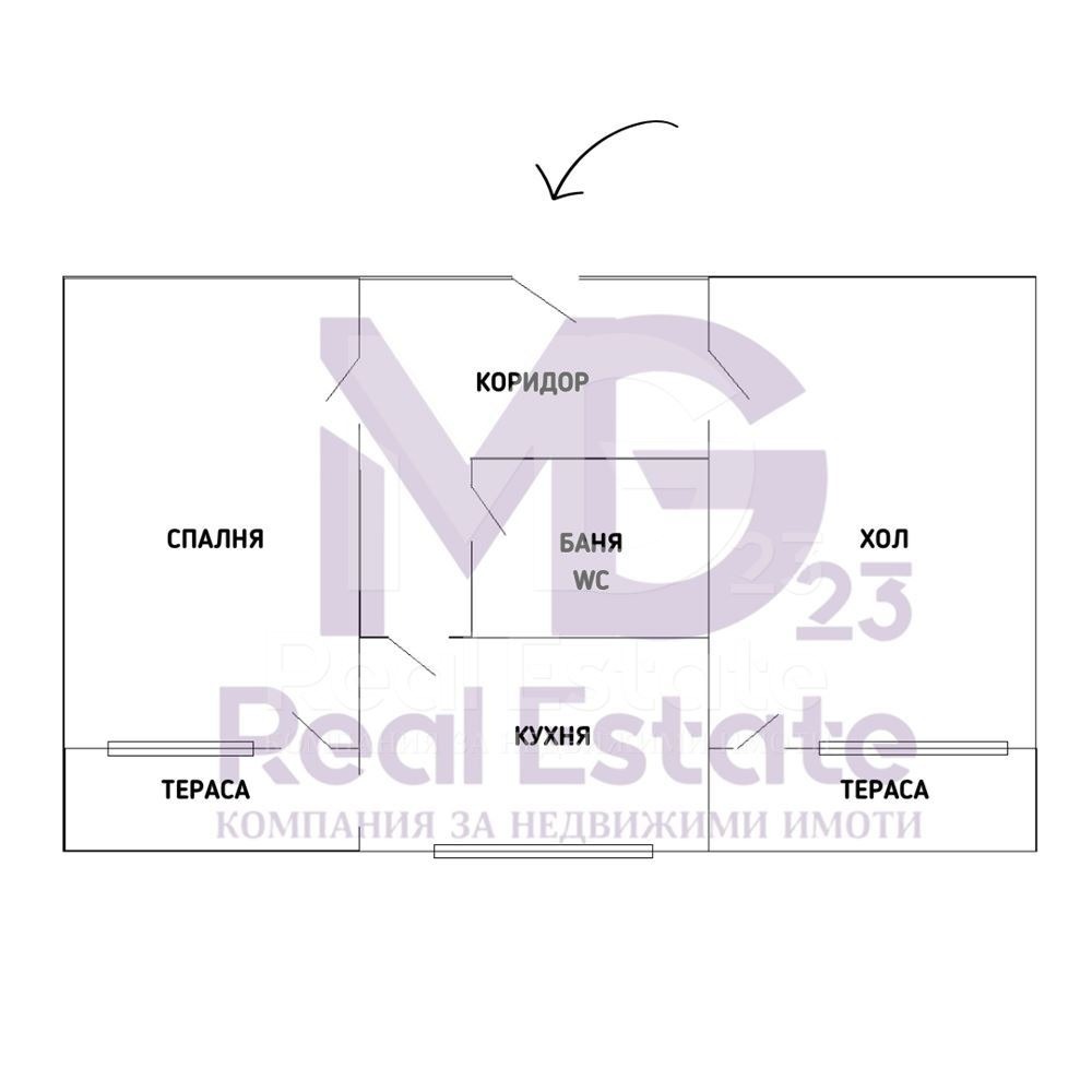 Продава 2-СТАЕН, гр. Пловдив, Кючук Париж, снимка 8 - Апартаменти - 53612121