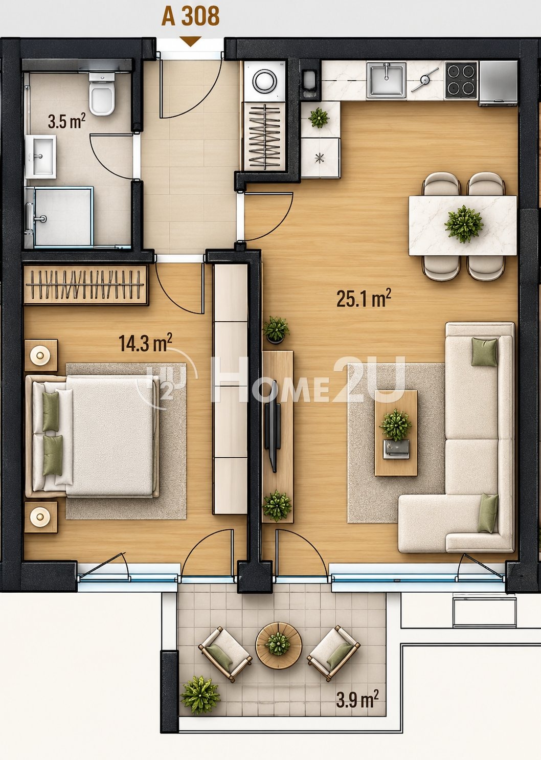 Продава 2-СТАЕН, гр. София, Левски Г, снимка 7 - Апартаменти - 56735132