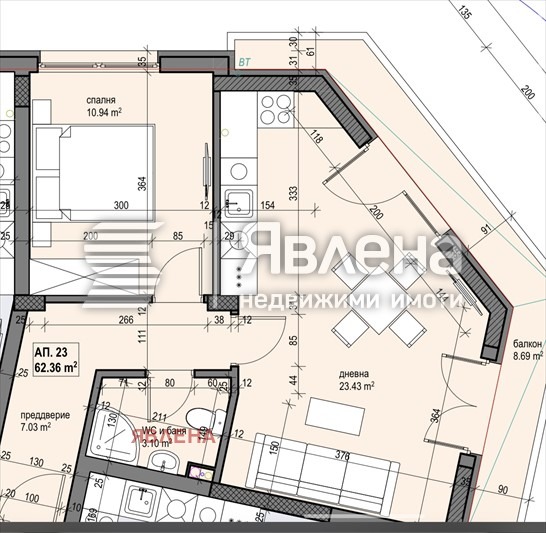 Продава 2-СТАЕН, гр. София, Банишора, снимка 9 - Апартаменти - 53114930