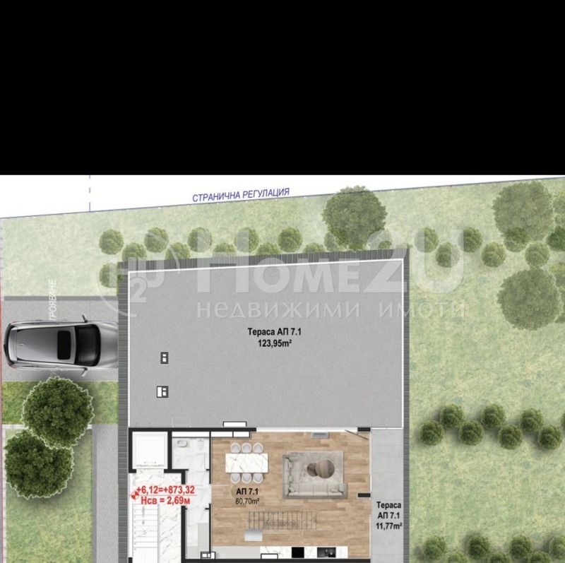 Продава МЕЗОНЕТ, гр. София, Бояна, снимка 4 - Апартаменти - 52214872