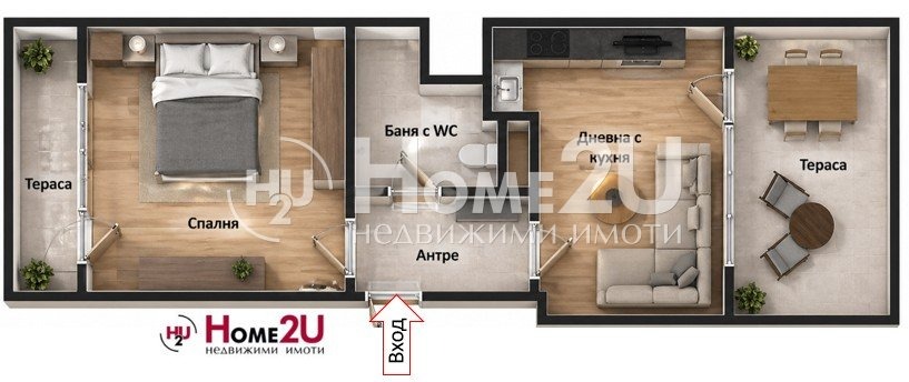 Продава 2-СТАЕН, гр. Бургас, Център, снимка 6 - Апартаменти - 54758828