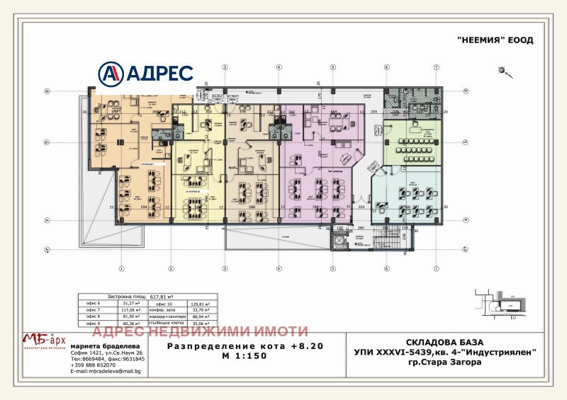 Продава ОФИС, гр. Стара Загора, Индустриална зона - запад, снимка 9 - Офиси - 49052645