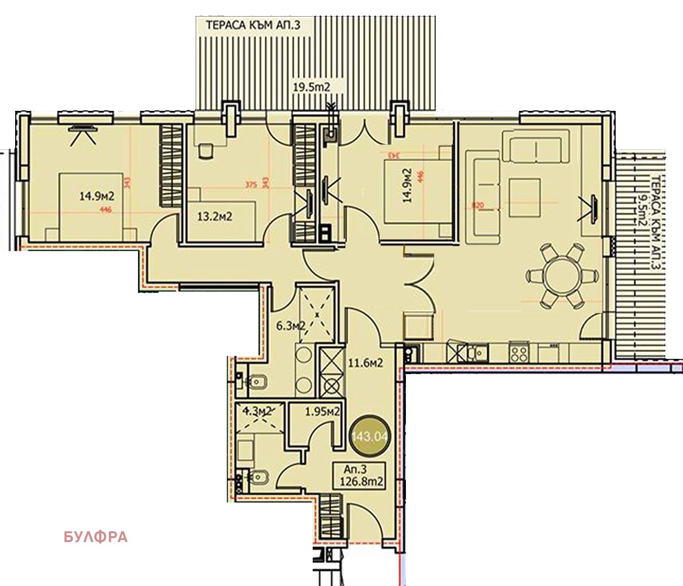 Продава 4-СТАЕН, гр. София, Драгалевци, снимка 10 - Апартаменти - 54281440
