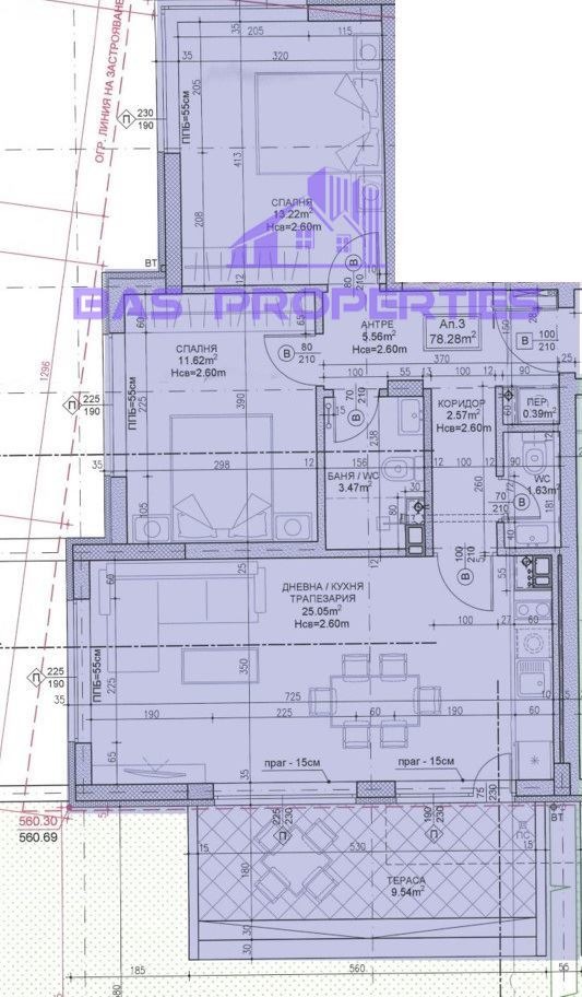 Продава  3-стаен, град София, Дружба 2 •  310 000 € • ID 37699327 — holmes.bg - [1] 