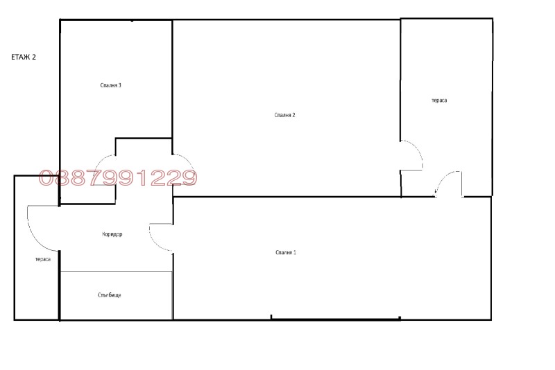 Продава КЪЩА, с. Пърличево, област Монтана, снимка 9 - Къщи - 53258049