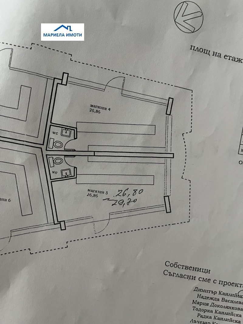 Продава МАГАЗИН, гр. Пловдив, Кършияка