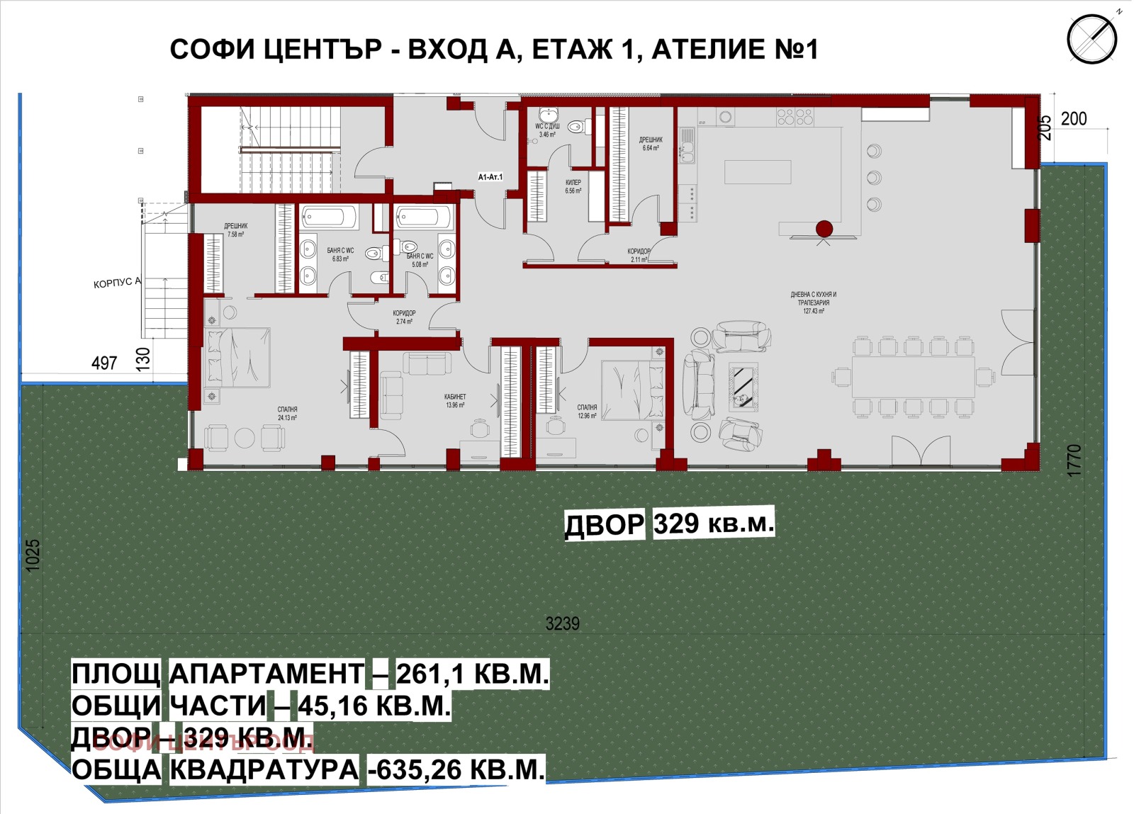 Продава 4-СТАЕН, гр. София, Сердика, снимка 2 - Апартаменти - 55227188