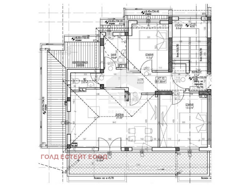 Продава 3-СТАЕН, гр. София, Горна баня, снимка 6 - Aпартаменти - 47940088