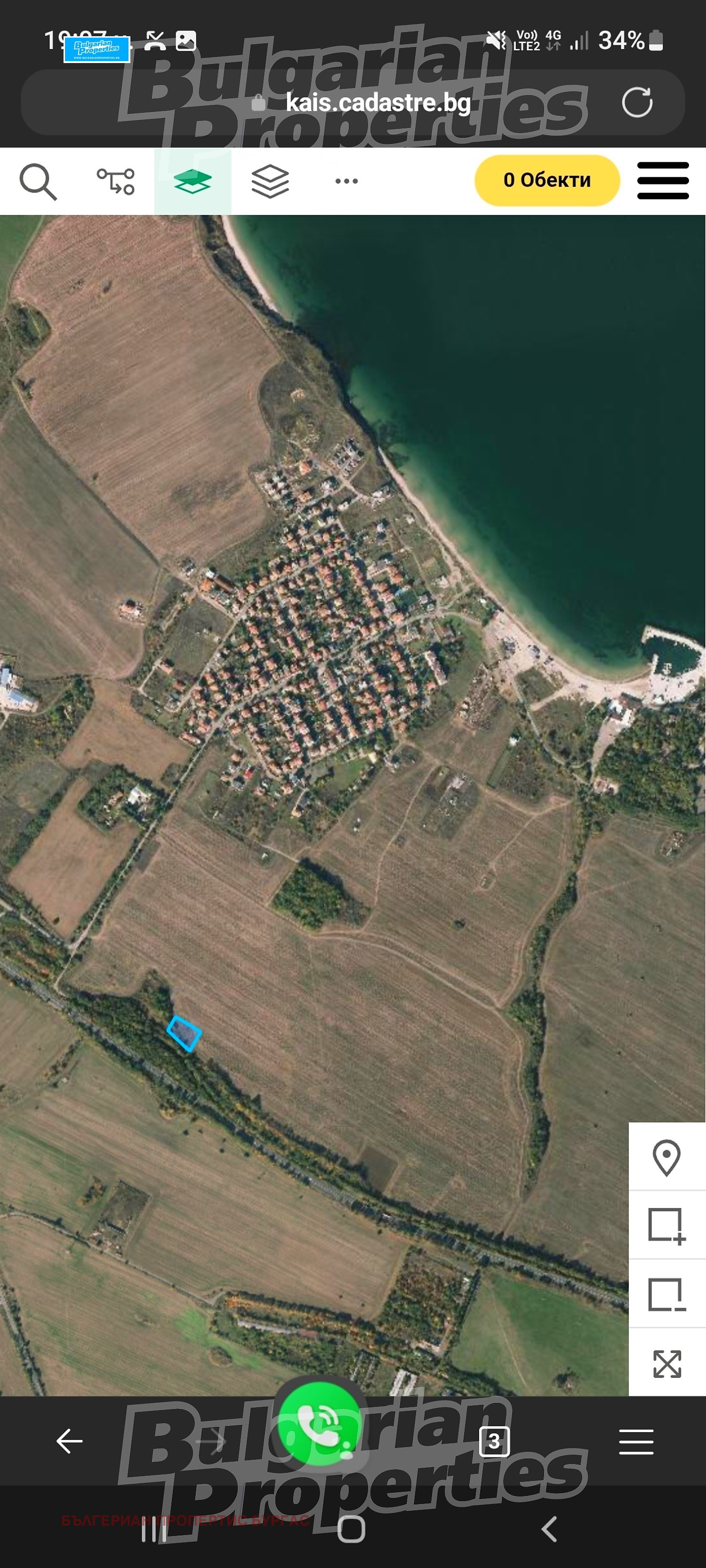 Продава ПАРЦЕЛ, гр. Бургас, Крайморие