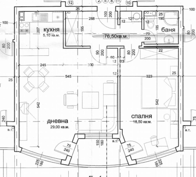 Продава 2-СТАЕН, гр. София, Манастирски ливади, снимка 2 - Aпартаменти - 47403008