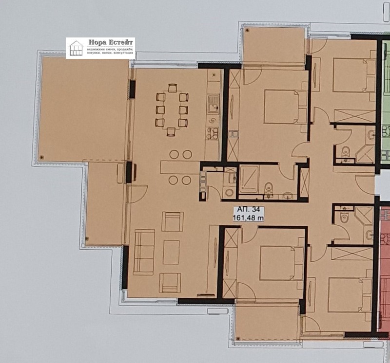 Продава МНОГОСТАЕН, гр. София, Витоша, снимка 1 - Aпартаменти - 49095239