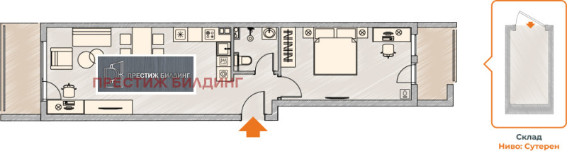 Продава 2-СТАЕН, гр. София, Малинова долина, снимка 13 - Апартаменти - 52653651