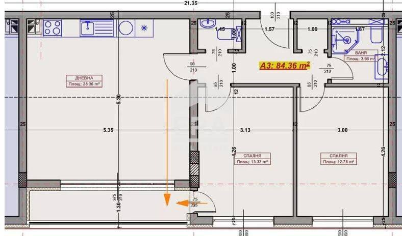 Продава 3-СТАЕН, гр. Варна, Възраждане 1, снимка 10 - Aпартаменти - 49561464