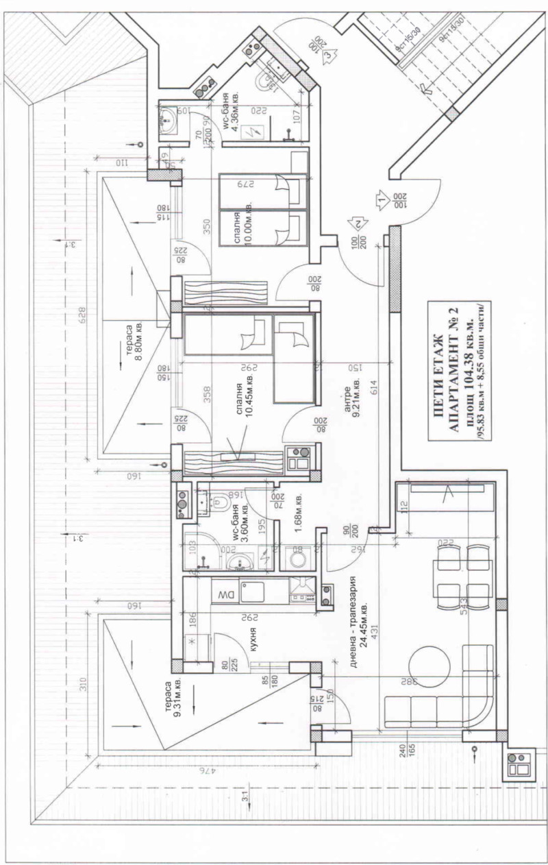 Na sprzedaż  2 sypialnie region Burgas , Achtopol , 107 mkw | 78840277 - obraz [17]