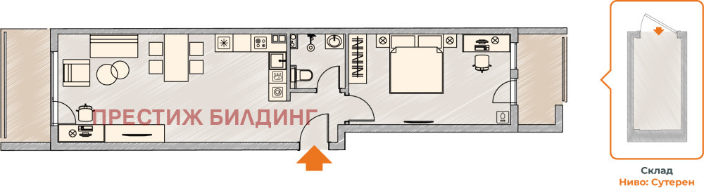 Продава 2-СТАЕН, гр. София, Малинова долина, снимка 16 - Апартаменти - 52653651
