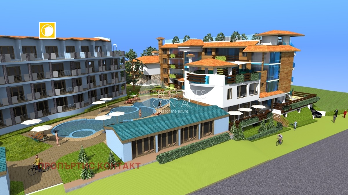Продава 2-СТАЕН, с. Кошарица, област Бургас, снимка 15 - Апартаменти - 56436152