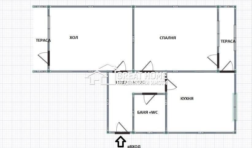 Продава 3-СТАЕН, гр. Търговище, Запад 1, снимка 6 - Апартаменти - 55803836