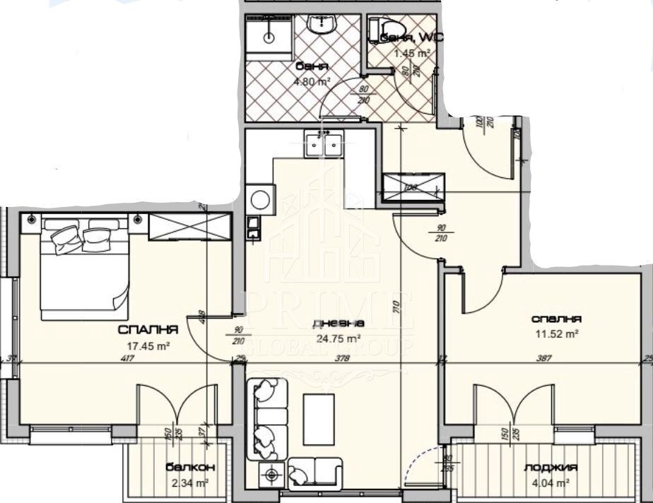 Продава 3-СТАЕН, гр. Варна, Владислав Варненчик 2, снимка 3 - Апартаменти - 55906053