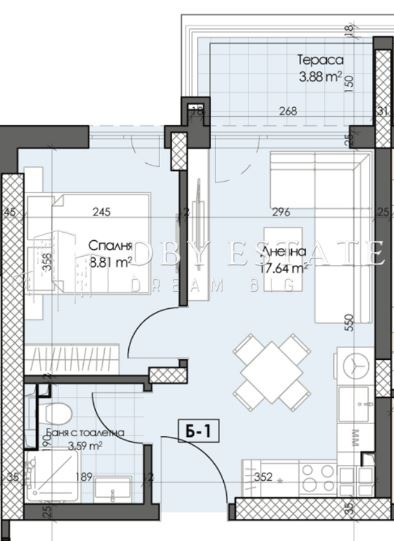 Продава 2-СТАЕН, гр. Пловдив, Гагарин, снимка 2 - Aпартаменти - 49285281