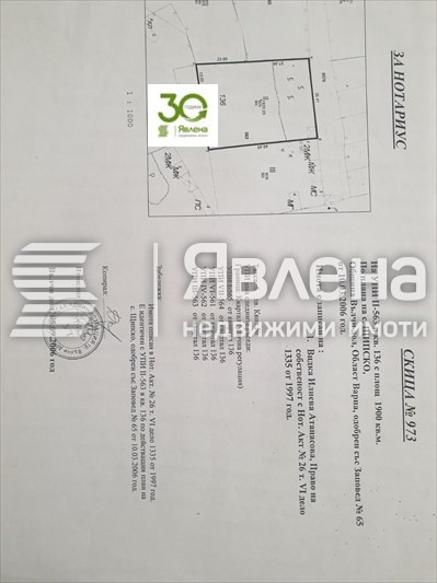 Продава ПАРЦЕЛ, с. Щипско, област Варна, снимка 2 - Парцели - 48951835