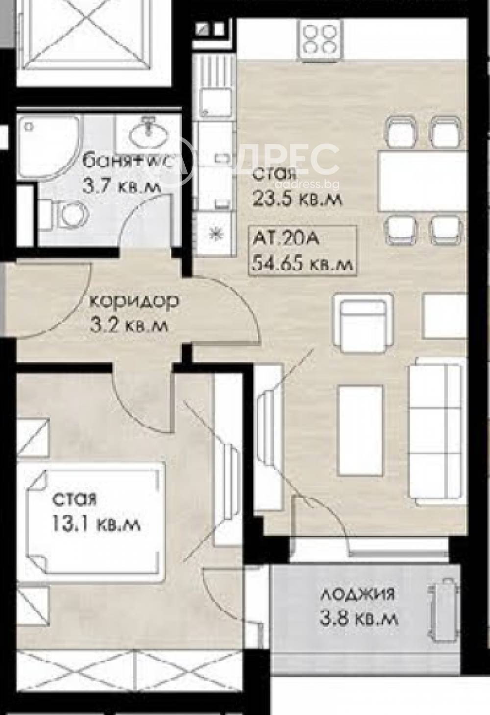 Продава 2-СТАЕН, гр. София, Дружба 2, снимка 3 - Апартаменти - 55088882