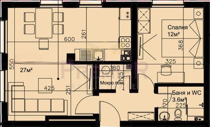 Satılık  1 yatak odası Sofia , Triagalnika , 73 metrekare | 70427254 - görüntü [5]