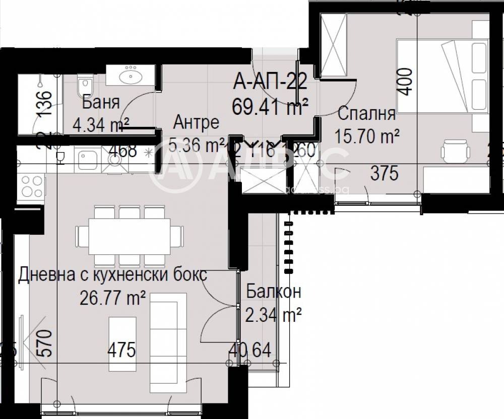 Продава 2-СТАЕН, гр. София, Левски В, снимка 4 - Апартаменти - 56611244