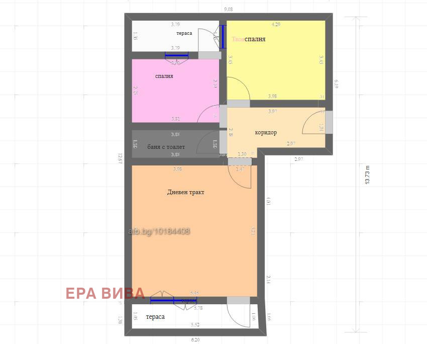 Продава 3-СТАЕН, гр. Варна, Виница, снимка 15 - Апартаменти - 53507937