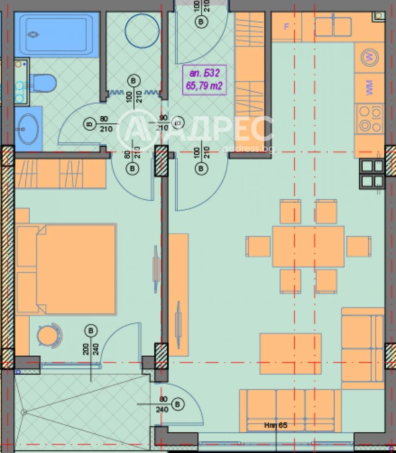 Продава 2-СТАЕН, гр. София, Манастирски ливади