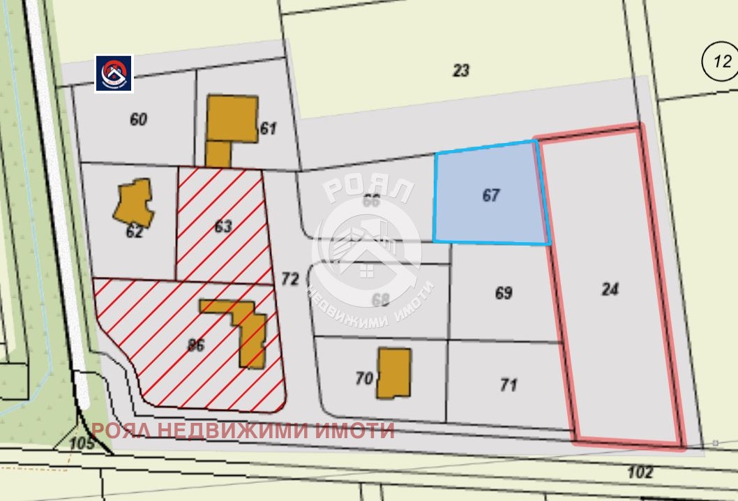 Продава ПАРЦЕЛ, с. Златитрап, област Пловдив, снимка 2 - Парцели - 54418140