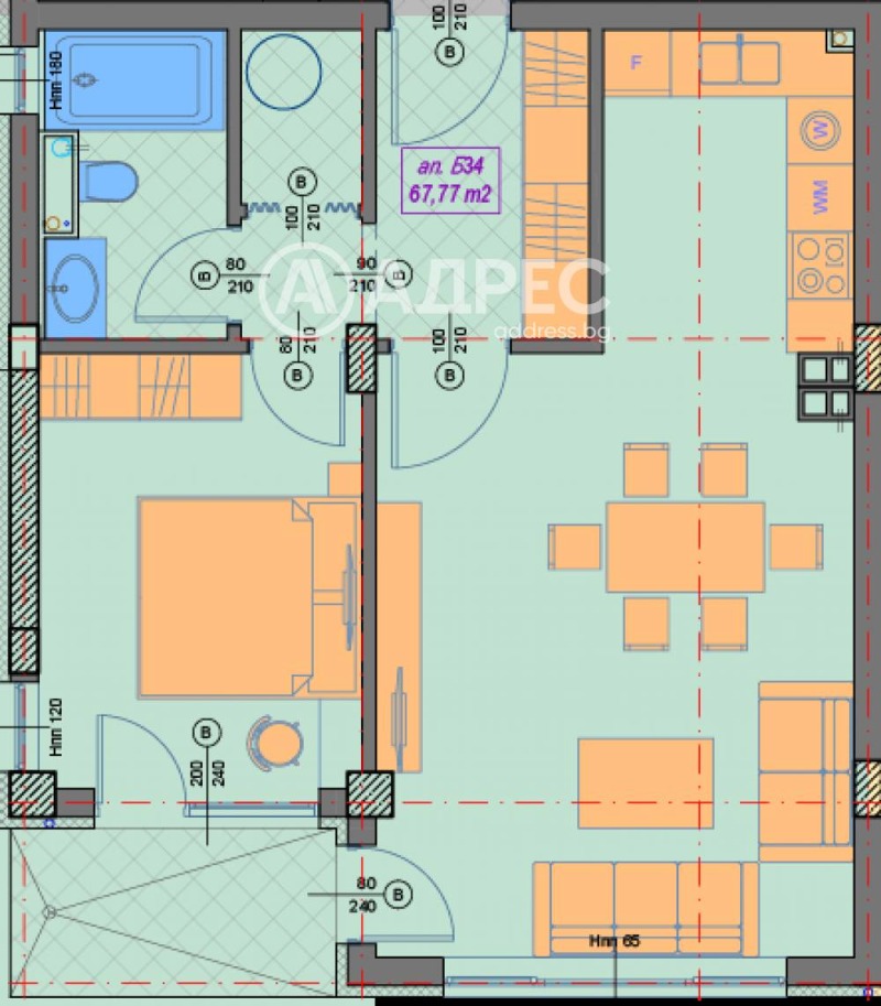 Продава 2-СТАЕН, гр. София, Манастирски ливади, снимка 3 - Апартаменти - 53148992