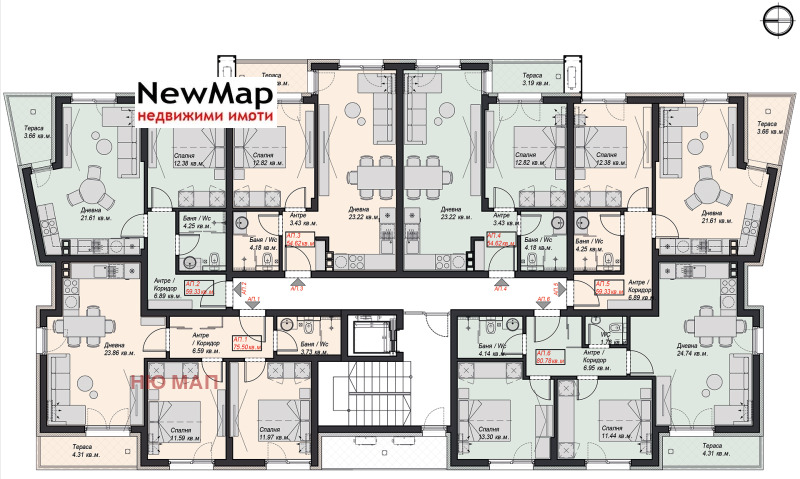 Продава 2-СТАЕН, гр. Плевен, Дружба 2, снимка 12 - Апартаменти - 53405275