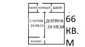 1 bedroom Vazrazhdane 1, Varna 1