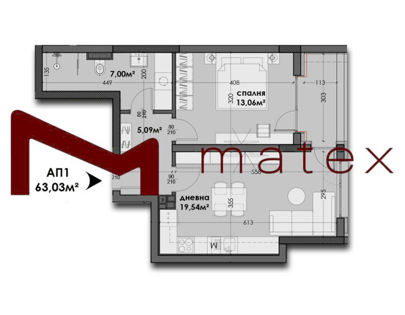 Продава 2-СТАЕН, гр. Варна, Изгрев, снимка 2 - Апартаменти - 54503961