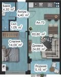 Продава 2-СТАЕН, гр. Пловдив, Младежки Хълм, снимка 3