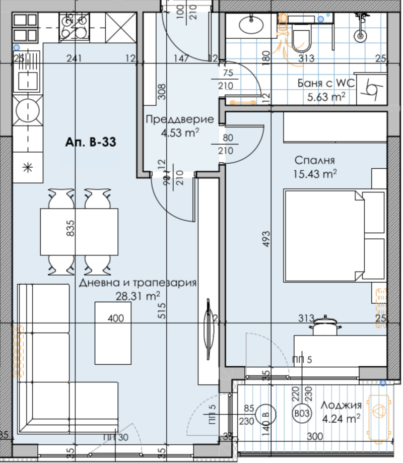 Eladó  1 hálószoba Plovdiv , Karsijaka , 80 négyzetméter | 79576744