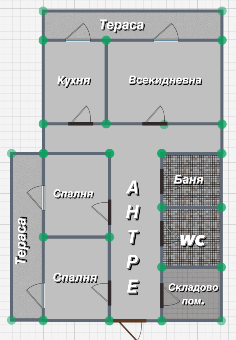 Till salu  2 sovrum Sofia , Moderno predgradie , 92 kvm | 39936400 - bild [12]