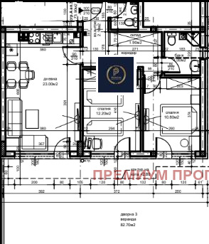 Продава 3-СТАЕН, гр. Пловдив, Беломорски, снимка 3 - Aпартаменти - 48751055