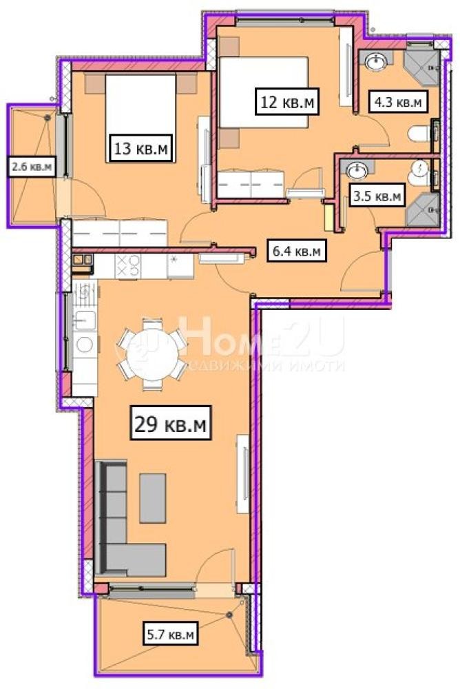 Продава 3-СТАЕН, гр. Варна, Владислав Варненчик 1, снимка 3 - Апартаменти - 53897916