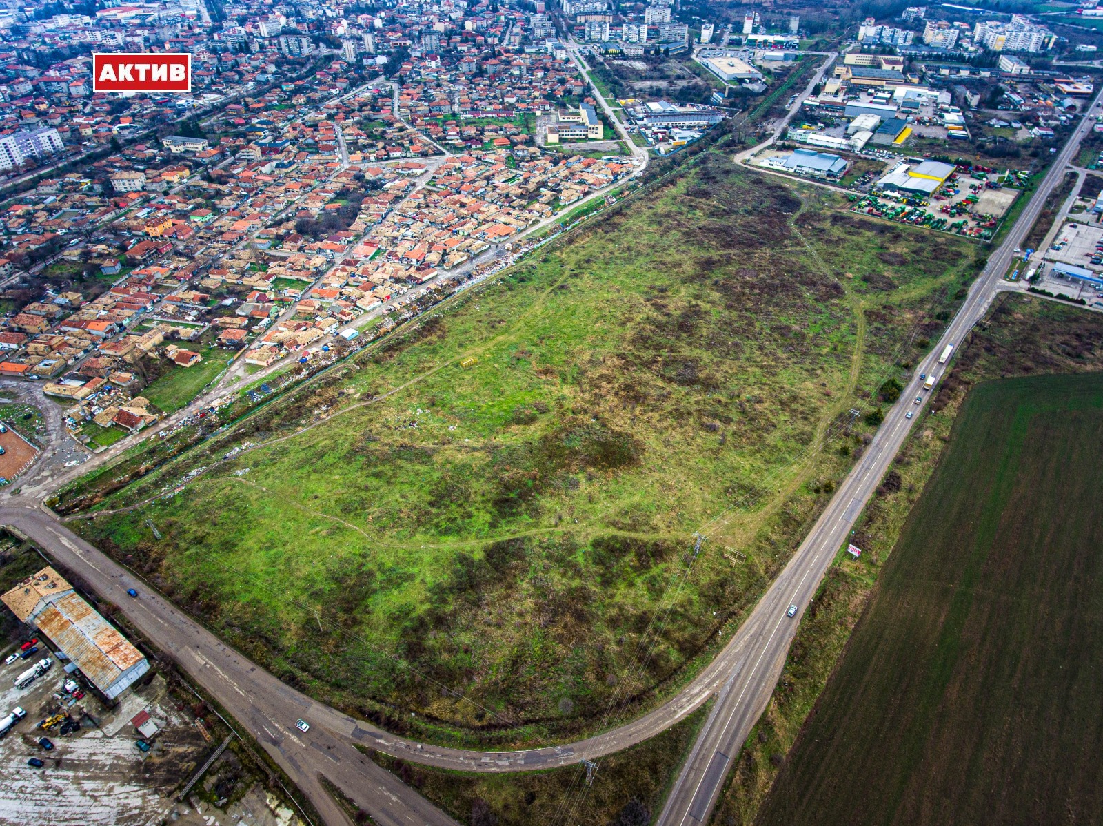 Продава ПАРЦЕЛ, гр. Търговище, Промишлена зона, снимка 2 - Парцели - 46032518