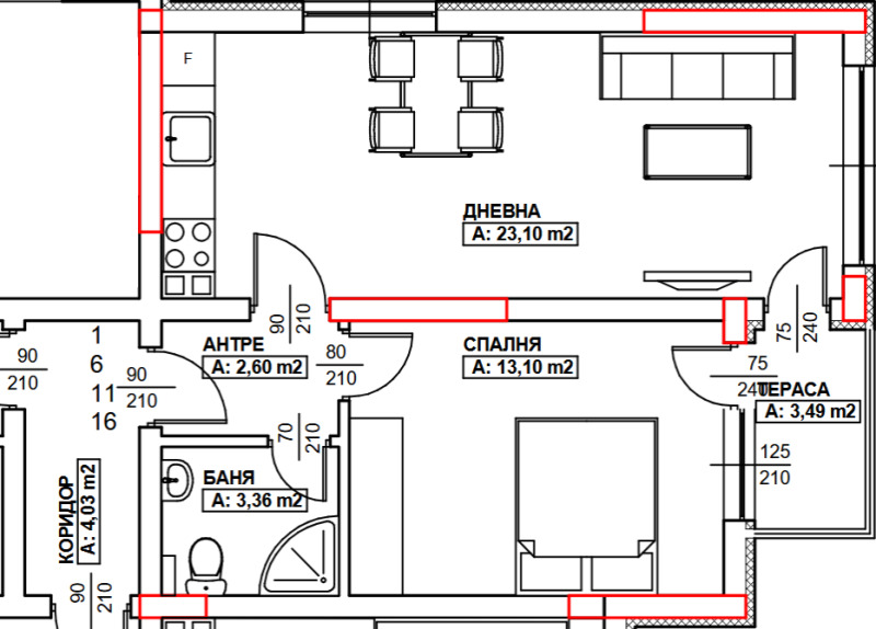 Продава 2-СТАЕН в град Благоевград, Еленово 2 - 64 кв.м / 67 892 € » 132 785.21 лв., ХОУМ ФОР Ю-БГ ЕООД