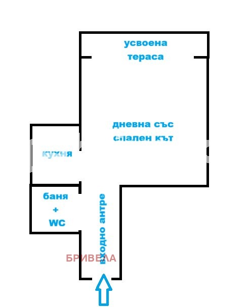 Продава 1-СТАЕН, гр. София, Младост 2, снимка 11 - Апартаменти - 54869292
