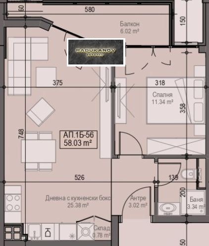 Продава 2-СТАЕН, гр. София, Красно село, снимка 3 - Апартаменти - 53019599