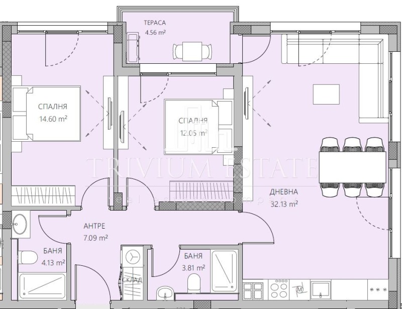 Продава 3-СТАЕН, гр. Пловдив, Остромила, снимка 3 - Апартаменти - 52885434