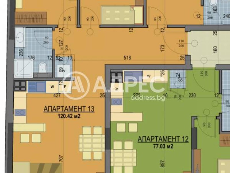 Продава  Многостаен град София , Банишора , 120 кв.м | 65019115 - изображение [5]