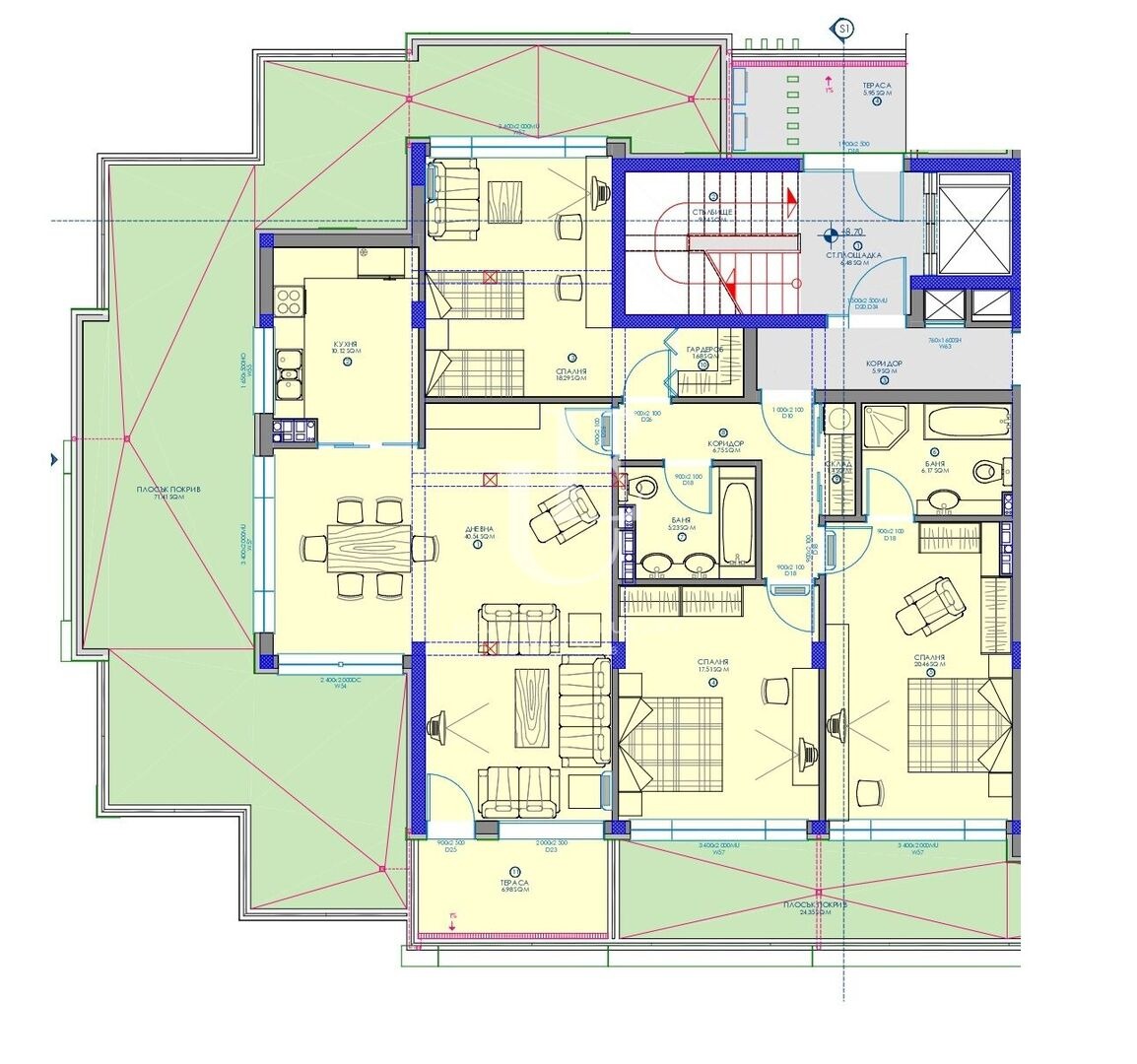 Продава 4-СТАЕН, гр. София, Манастирски ливади, снимка 6 - Апартаменти - 54732140