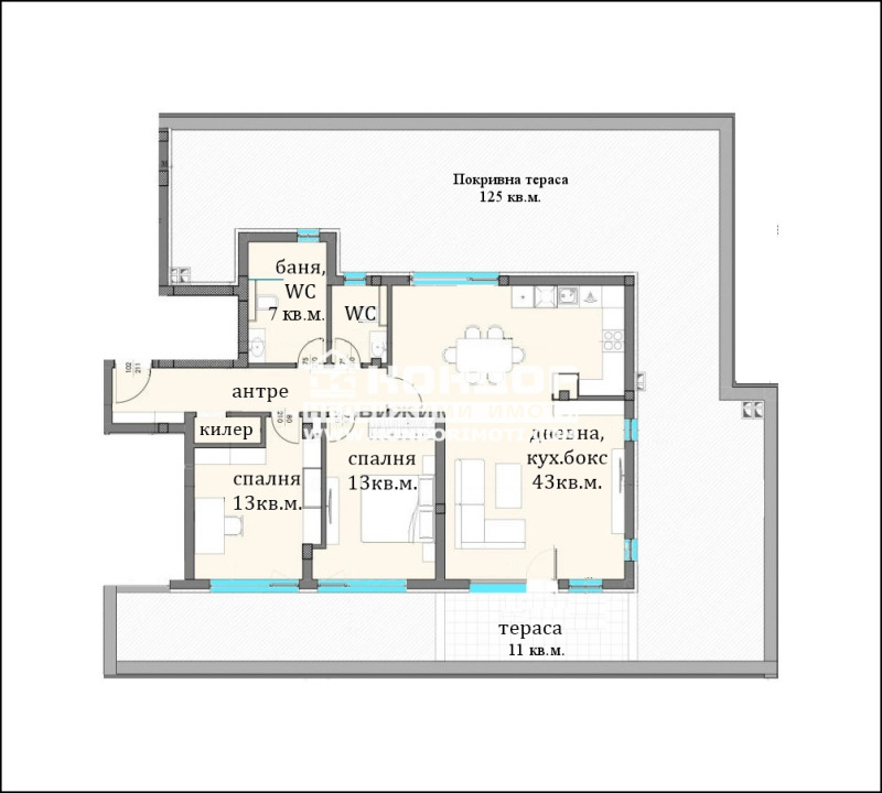 Продава 3-СТАЕН, гр. Пловдив, Център, снимка 3 - Aпартаменти - 42585742