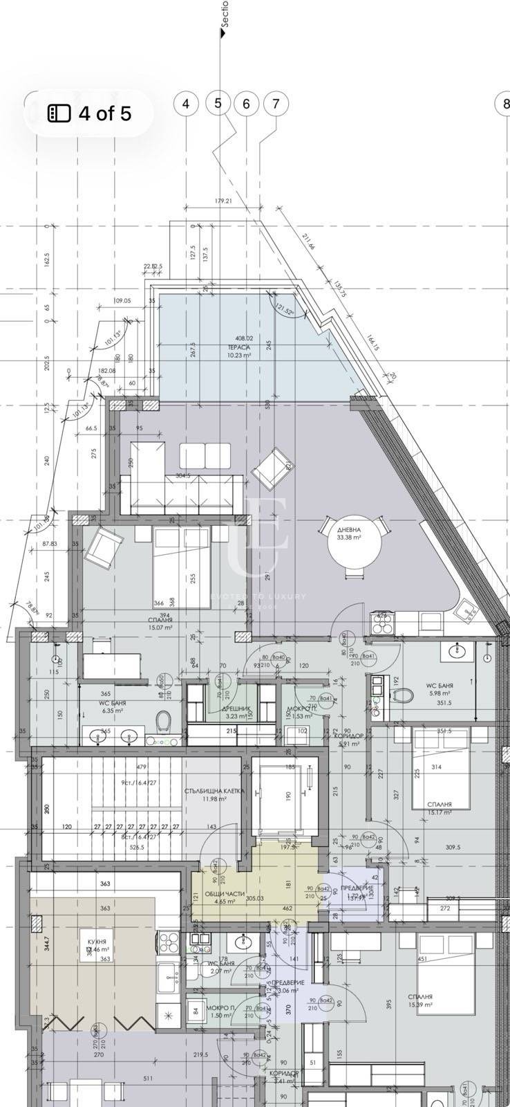 Продава 3-СТАЕН, гр. София, Лозенец, снимка 7 - Апартаменти - 53210530