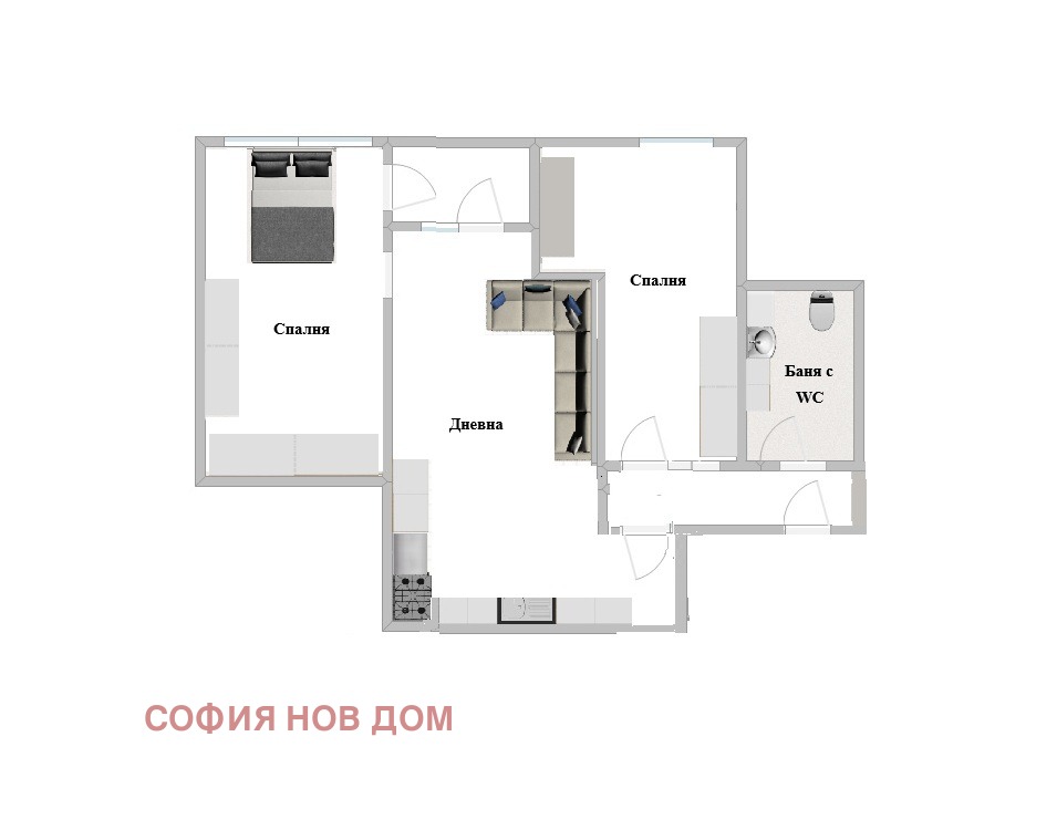 Продава 3-СТАЕН, гр. София, Редута, снимка 9 - Апартаменти - 54277301